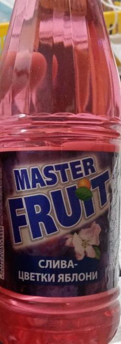 Фото - напиток Мастер фрут слива-цветки яблони Master Fruit