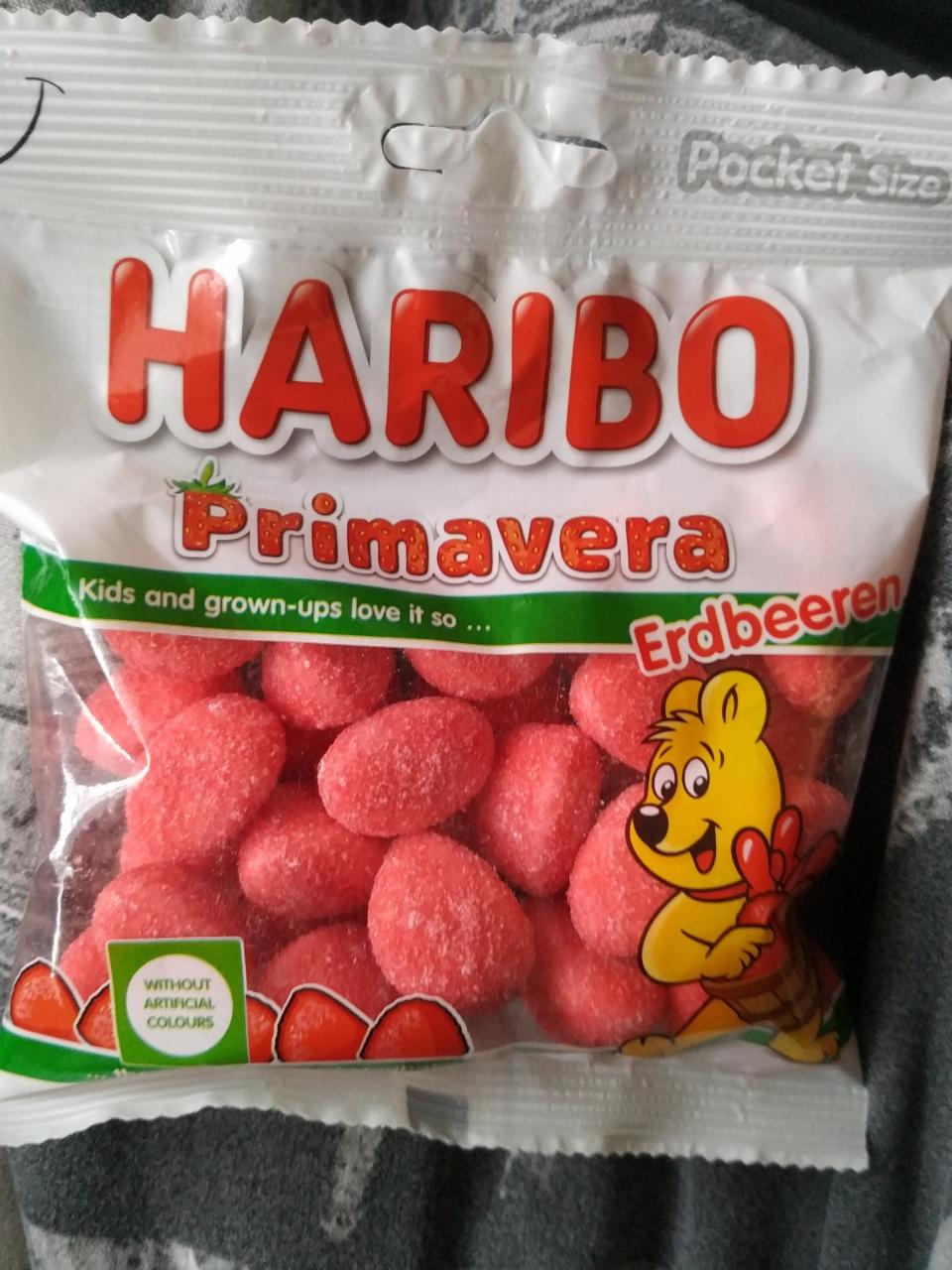 Фото - Желейные конфеты Prinavera клубника Haribo