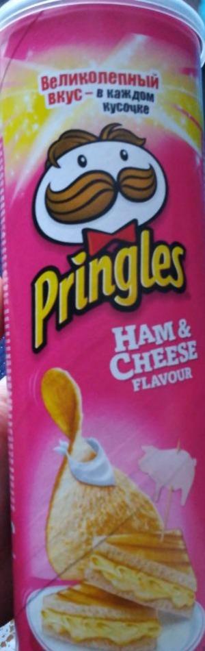 Фото - чипсы ветчина и сыр Cheese&Ham Pringles