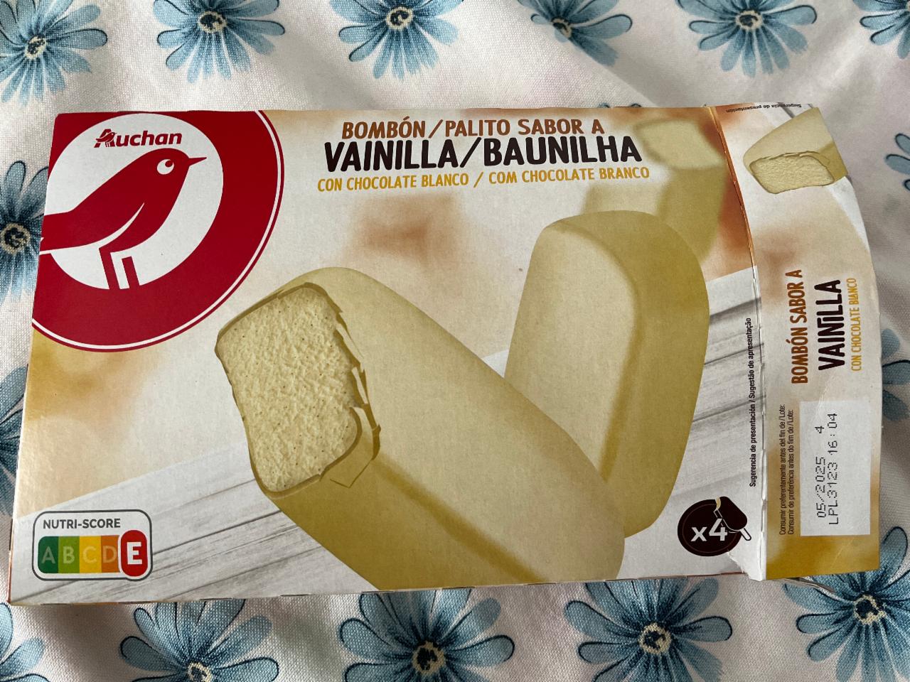 Фото - Мороженое con chocolate blanco Auchan