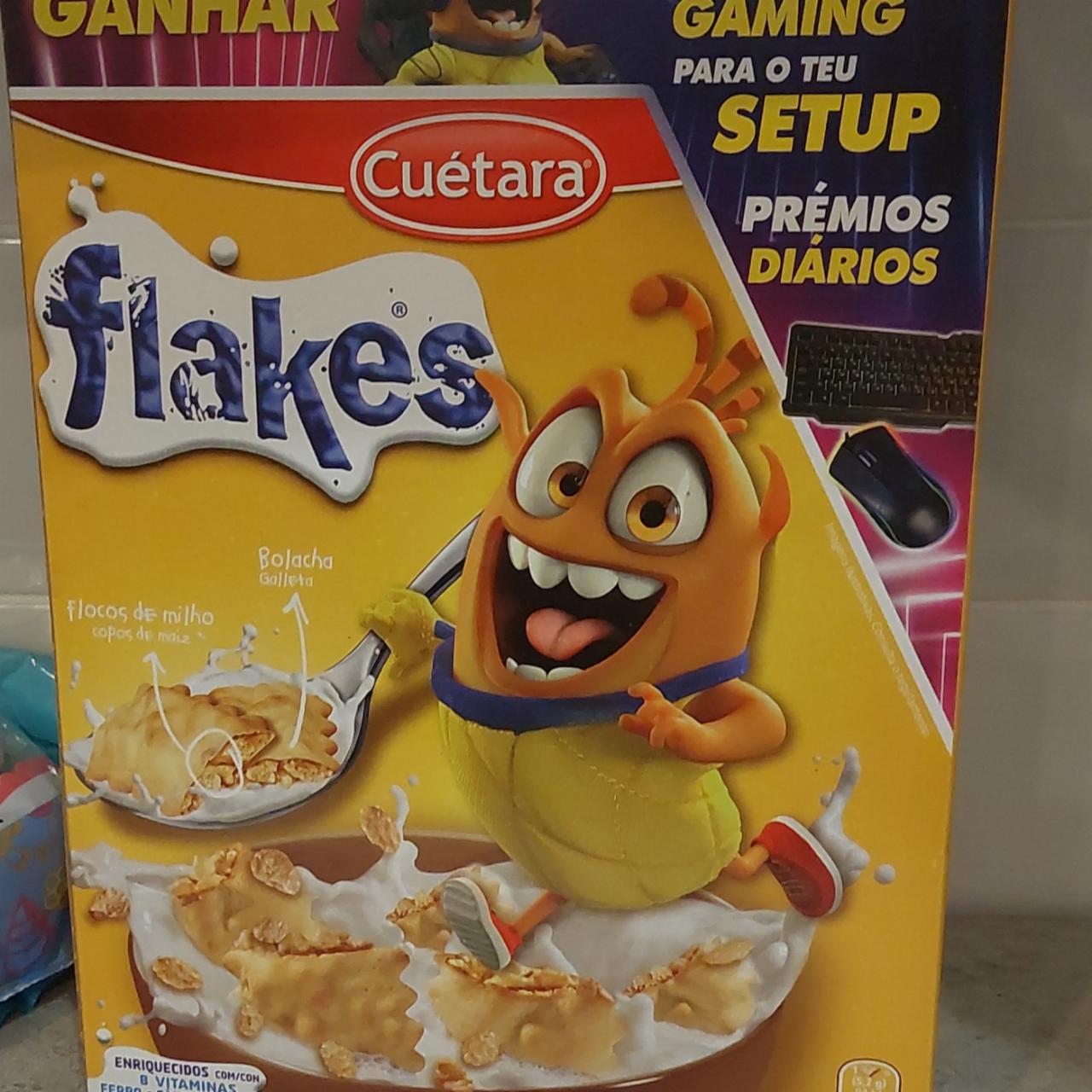 Фото - сухой завтрак хлопья печеные flakes Cuètara