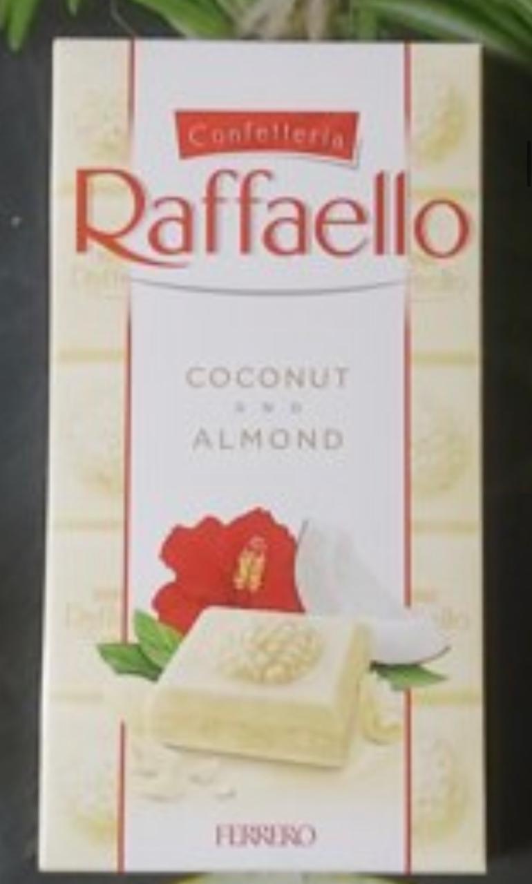 Фото - белый шоколад рафаэлло с кокосовой стружкой шоколад raffaello Ferrero