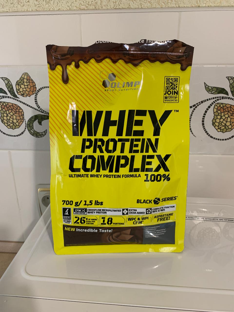 Фото - Whey protein complex 100% double chocolate flavour Olimp sport nutrition