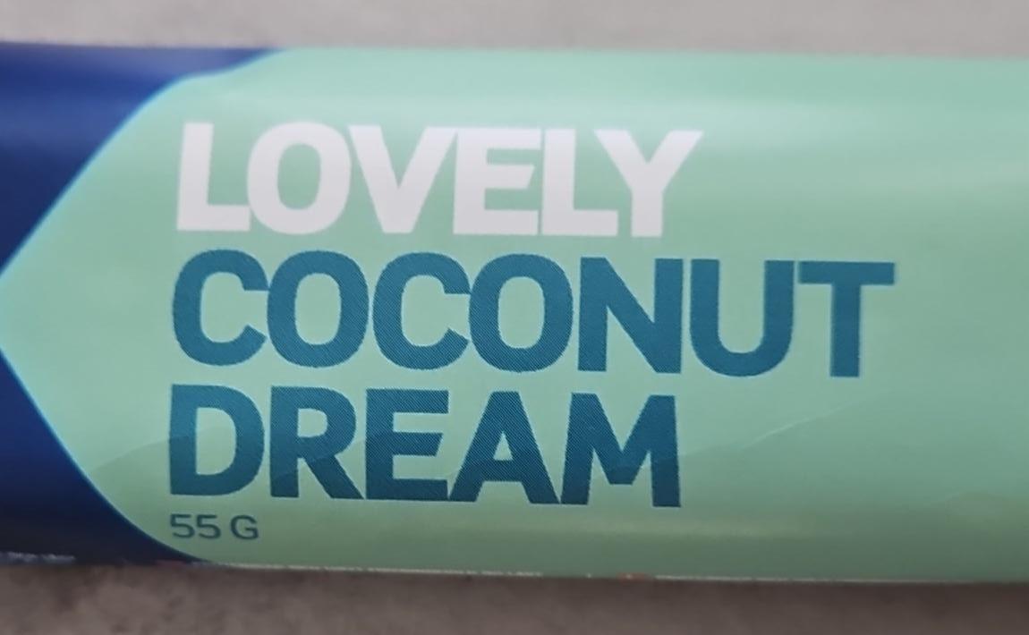 Фото - протеиновый батончик кокосовыlovely coconut dream Star Nutrition