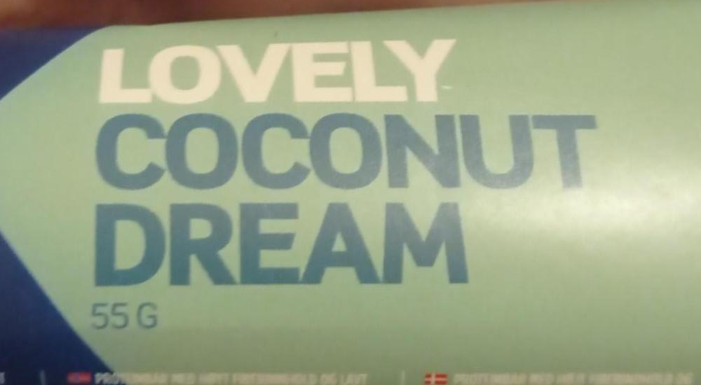 Фото - протеиновый батончик кокосовыlovely coconut dream Star Nutrition