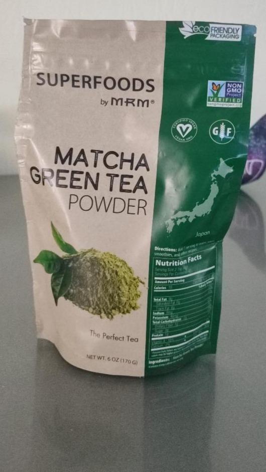 Фото - Чай зеленый матча Green Tea Matcha Powder Superfoods