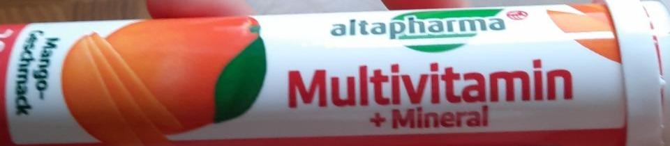 Фото - витамины multivitamin+mineral манго Altapharma