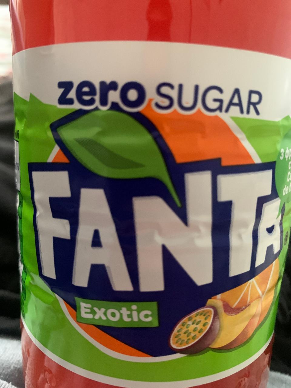 Фото - Напиток безалкогольный сильногазированный без сахара Exotic Fanta