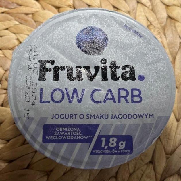Фото - Jogurt o smaku jagodowym low carb Fruvita