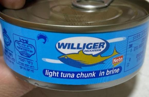 Фото - Тунец кусочками в воде Tuna Chunk Williger