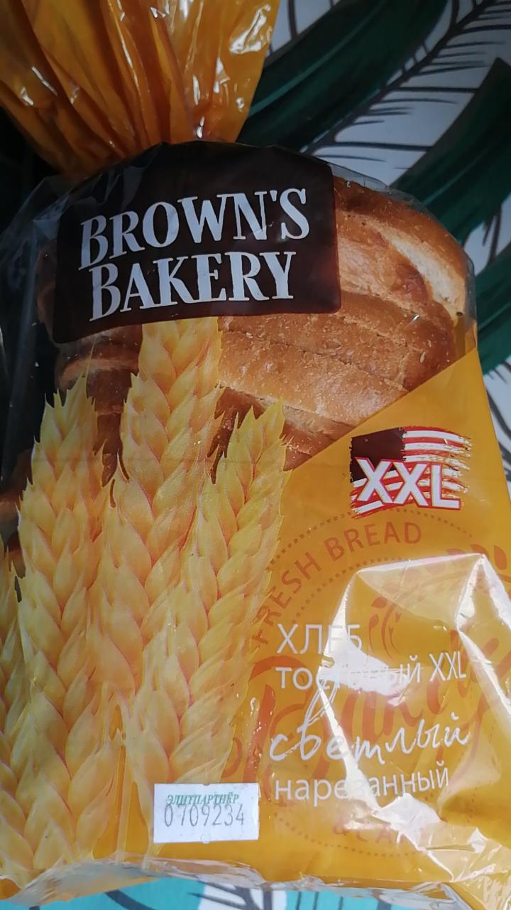 Фото - Хлеб тостовый светлый xxl Brown's Bakery