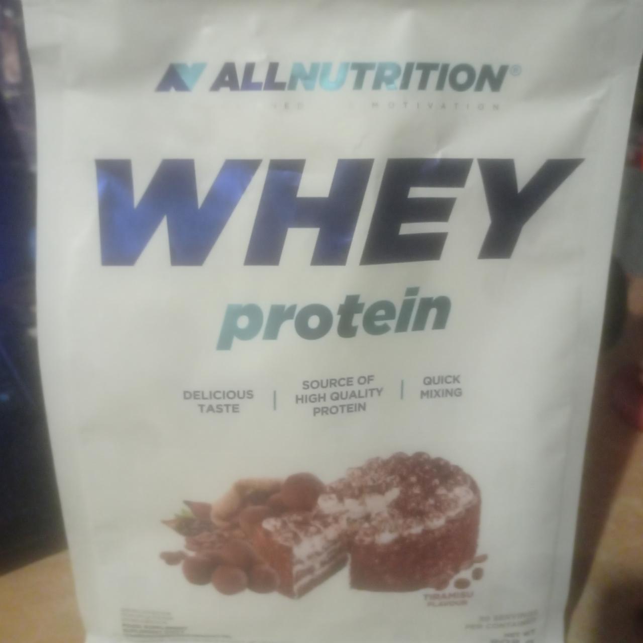 Фото - Whey protein Tiramisu Allnutrition