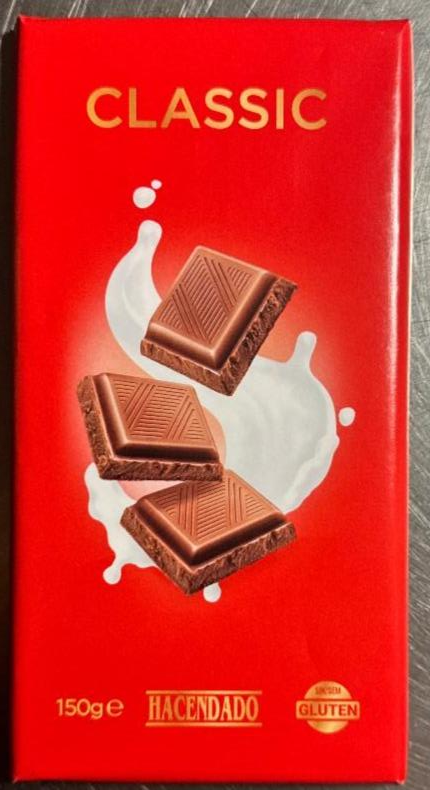Фото - Молочный шоколад Classic chocolate Hacendado