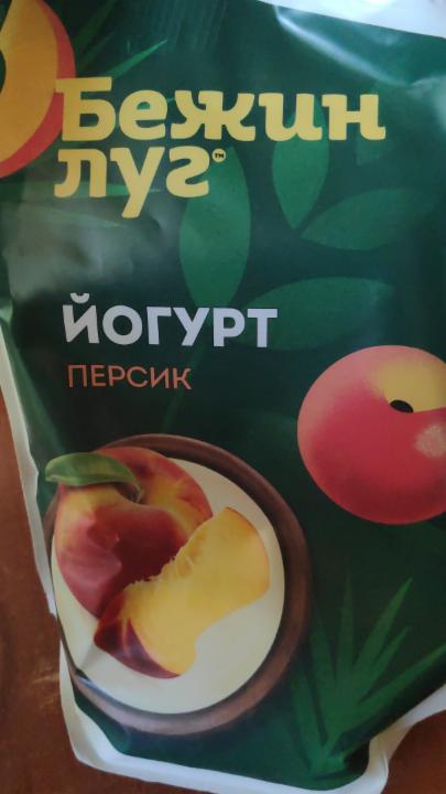 Фото - питьевой йогурт персик Бежин луг