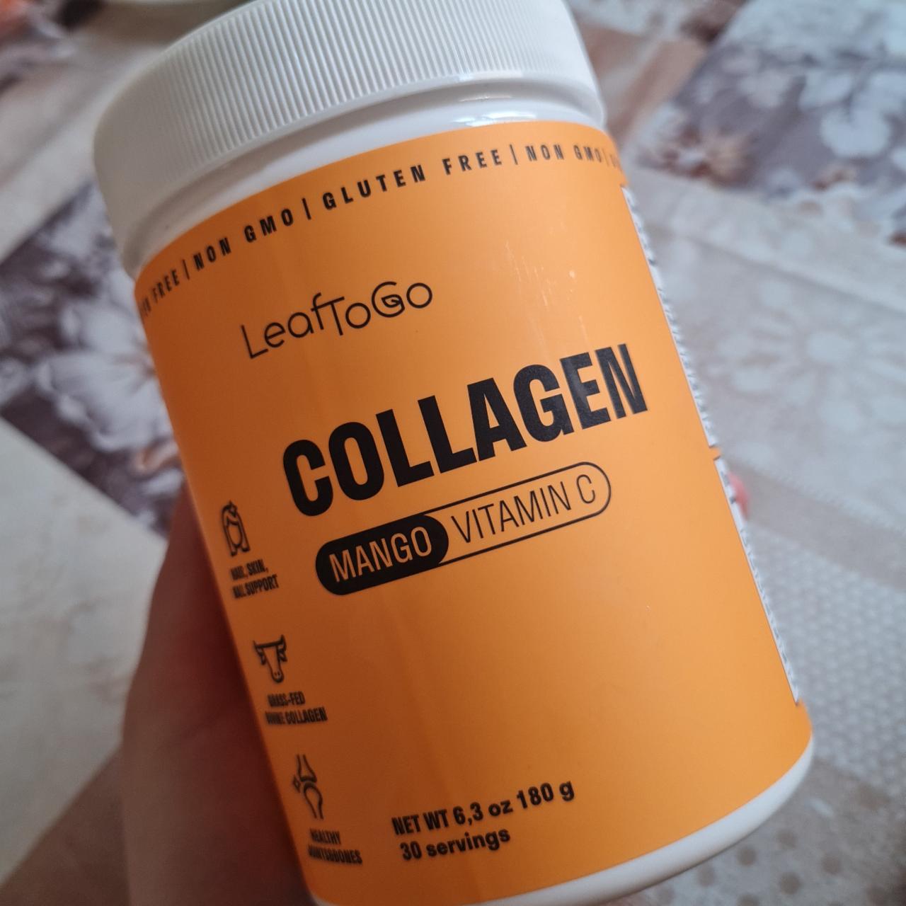 Фото - Collagen mango+vitamin C LeafToGo