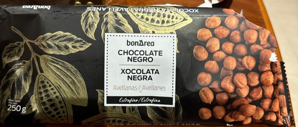Фото - Chocolate Negro con Avellanas Bonarea
