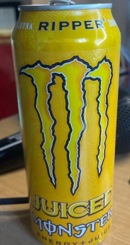 Фото - Энергетический напиток Монстер Ripper Риппер Monster Energy