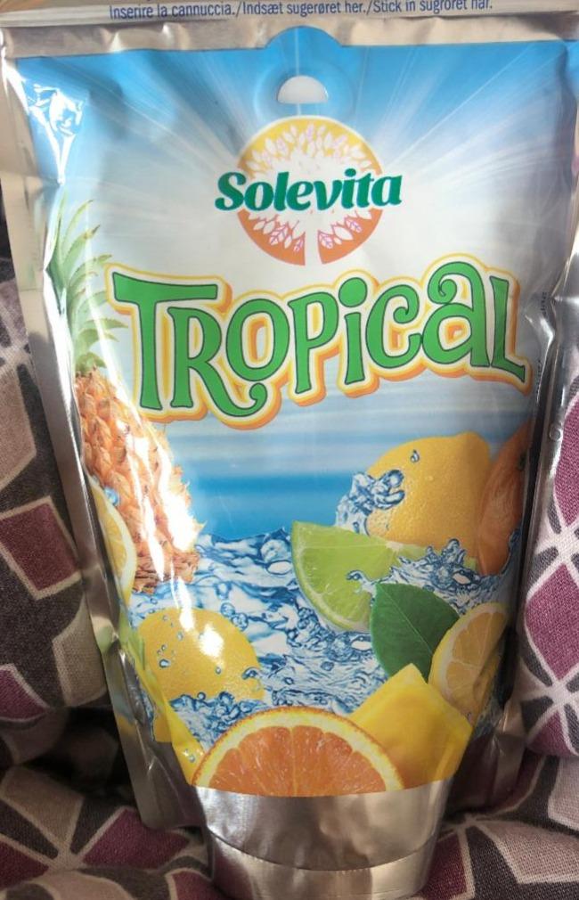 Фото - сок фруктовый тропический Solevita