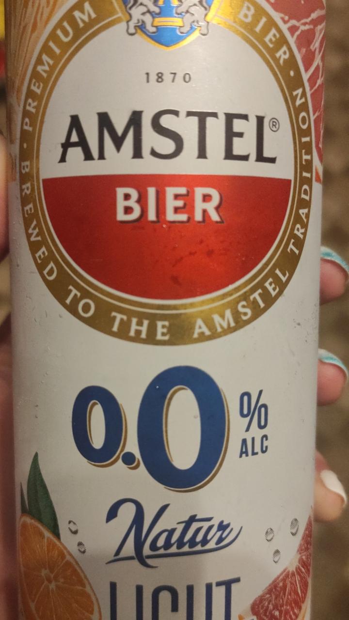 Фото - пиво Амстел натур лайт апельсин и грейпфрут Amstel