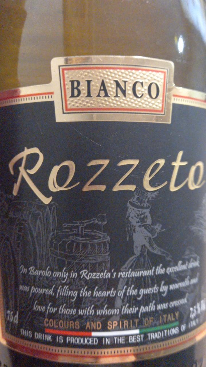Фото - Игристое вино Rozzeto Bianco