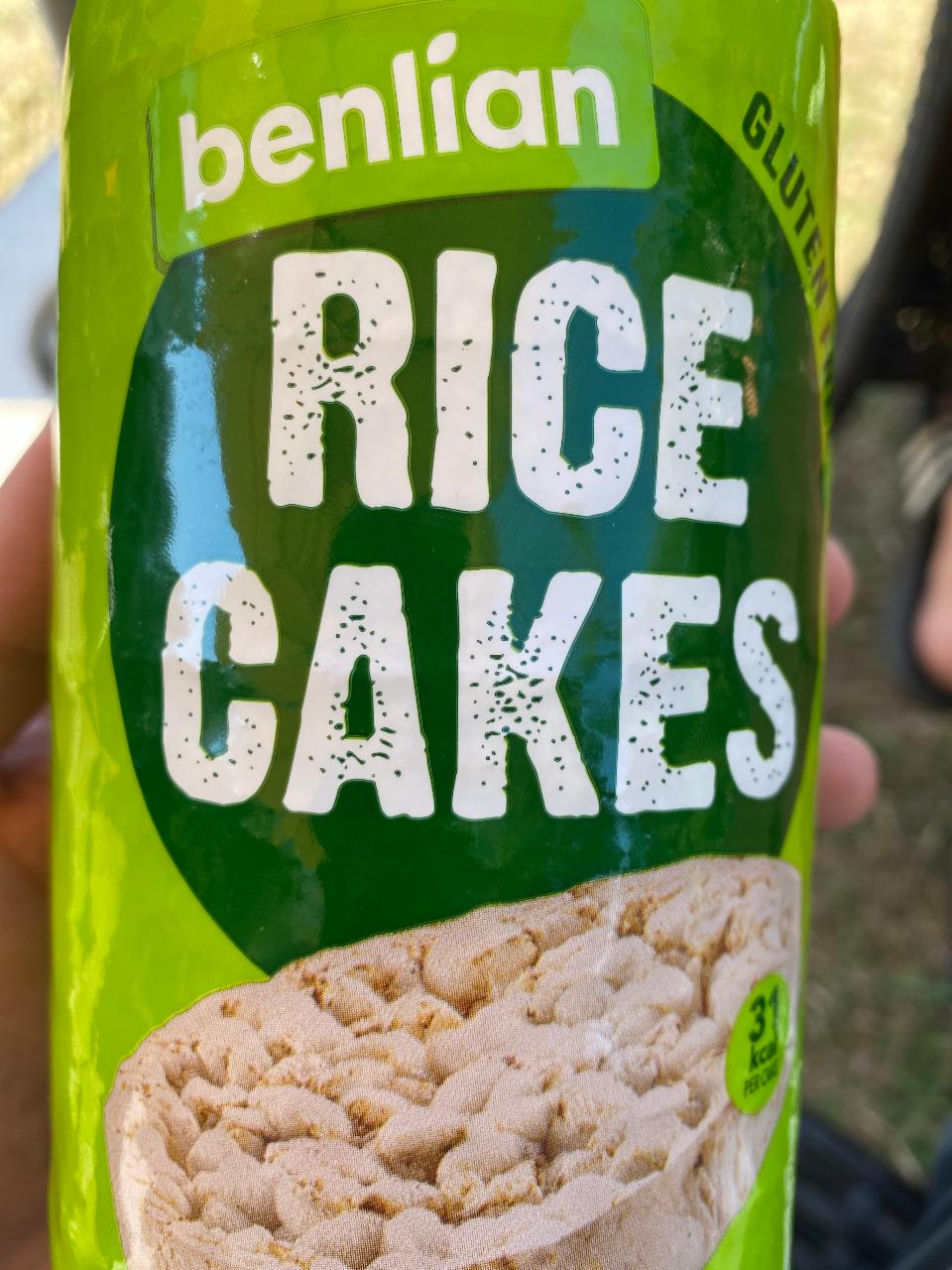 Фото - Хлебцы рисовые безглютеновые Rice Cakes Benlian