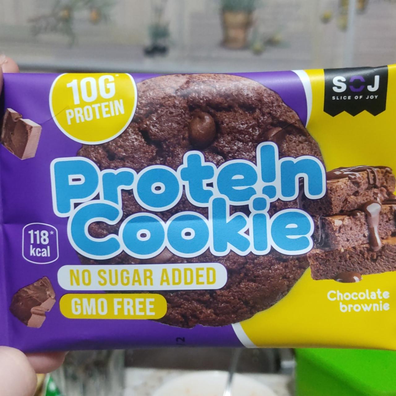 Фото - Печенье Protein Cookie Шоколадный брауни SOJ