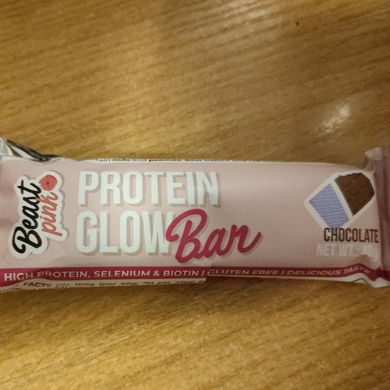 Фото - Протеиновый батончик Protein glow bar Beast pink