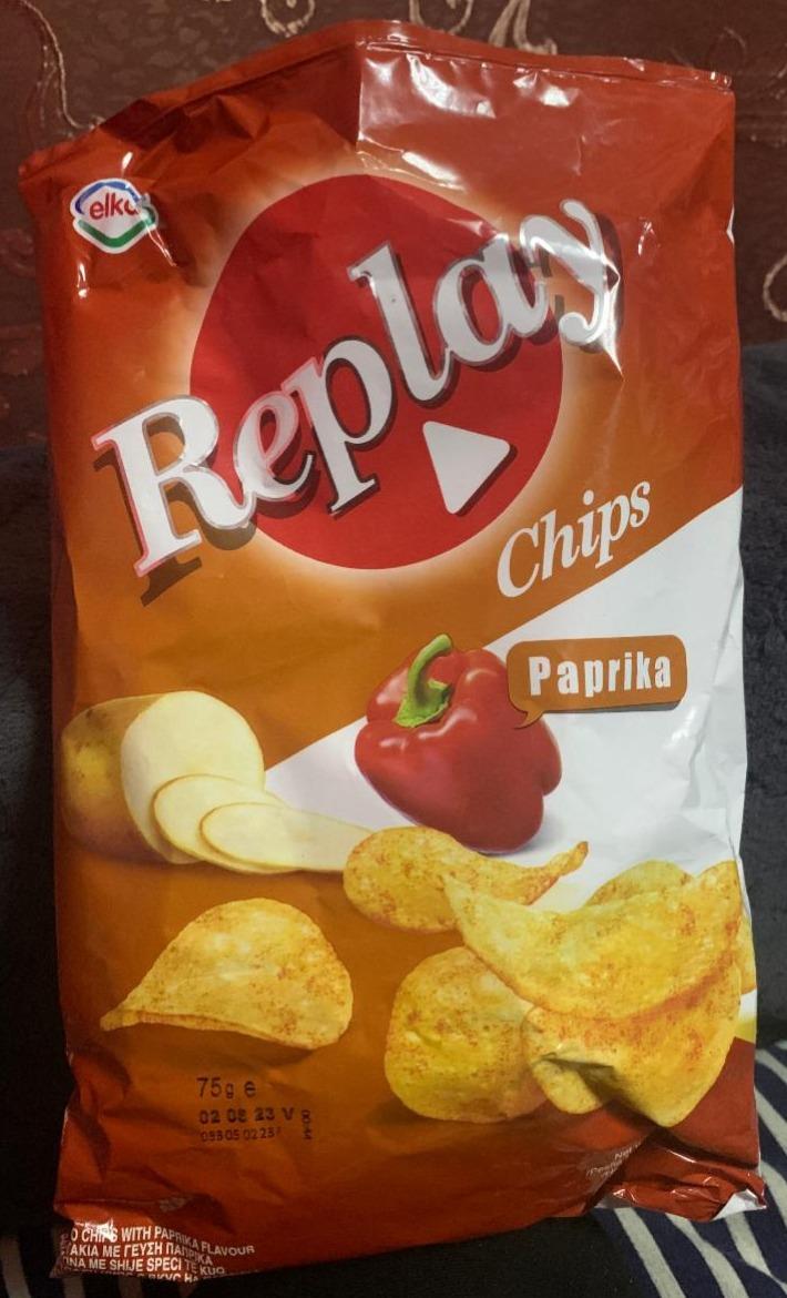 Фото - Chips Paprika Replay