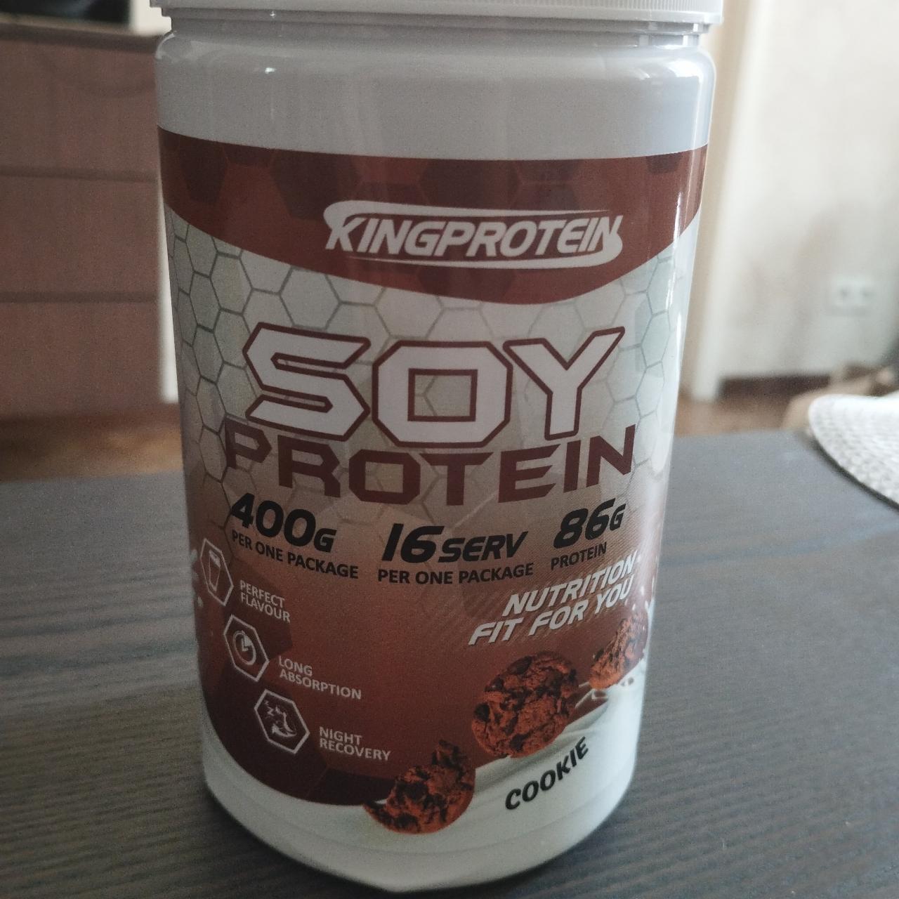 Фото - Соевый протеин печенье Soy protein KingProtein