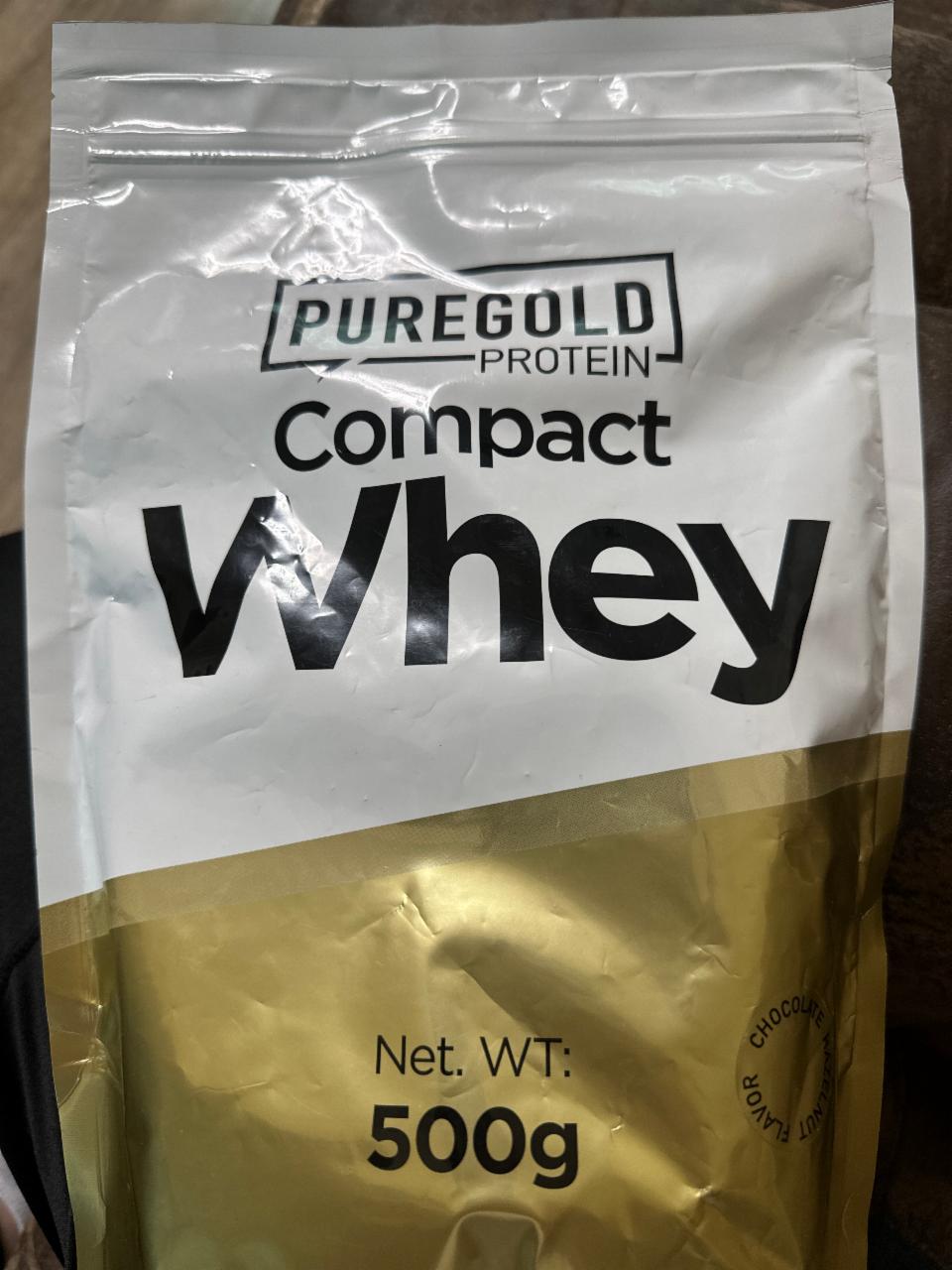 Фото - Compact Whey Gold Vanilla shake PureGold