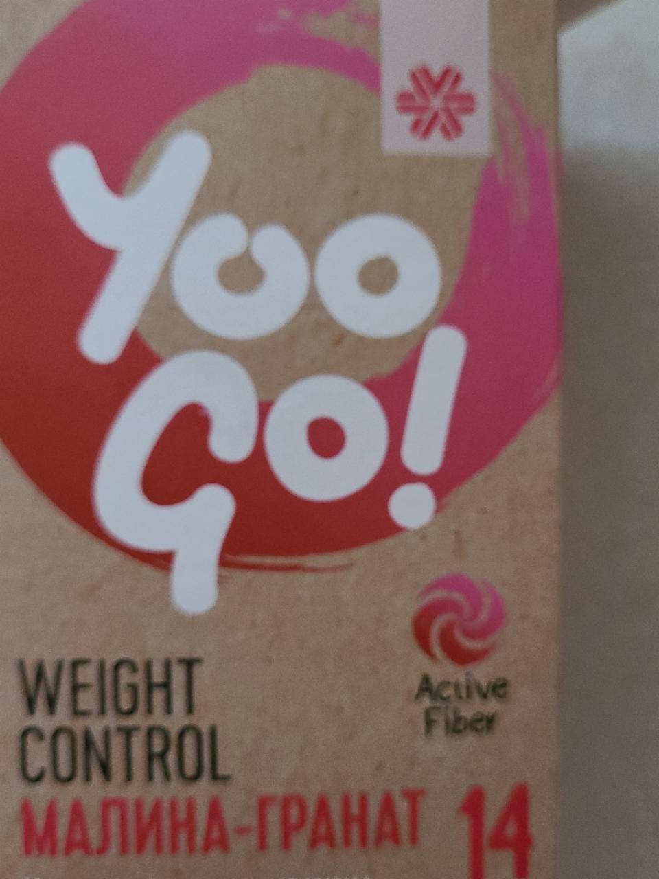 Фото - Комплекс клетчатки weigh control малина гранат Yoo Go!