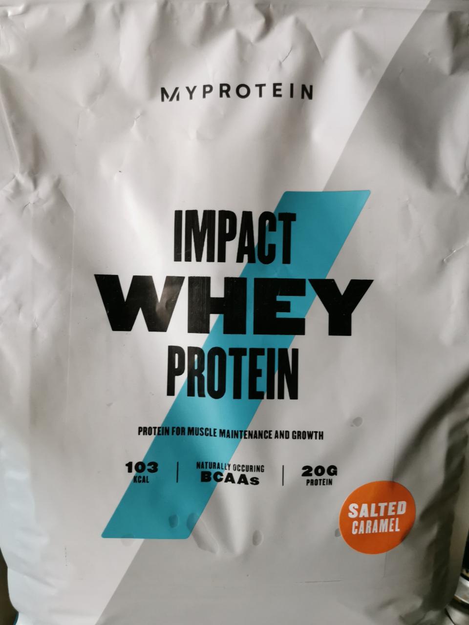 Фото - Протеин со вкусом соленой карамели Salted Caramel Impact Whey Protein MyProtein