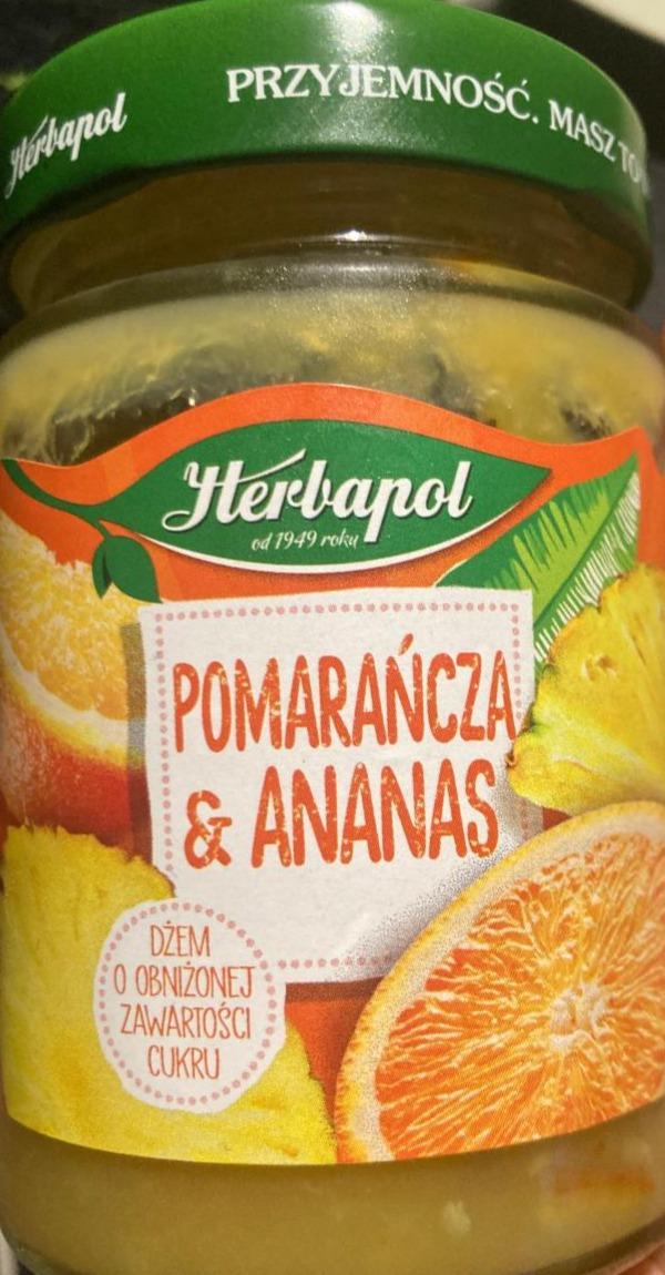 Фото - джем апельсин-ананас со сниженным содержанием сахара Herbapol