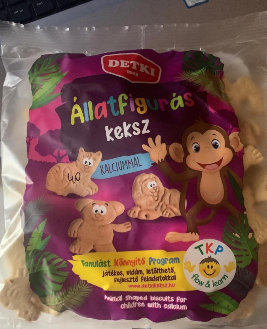 Фото - Печенье детское зоологическое зверьки с кальцием Detki