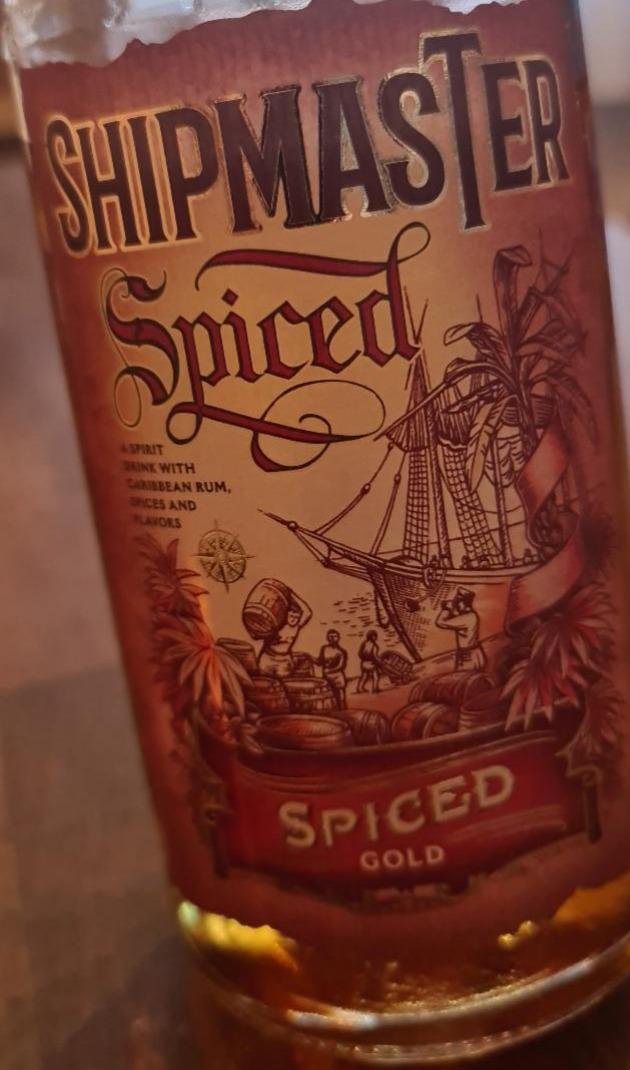 Фото - Напиток алкогольный с ромом Spiced 35% Shipmaster