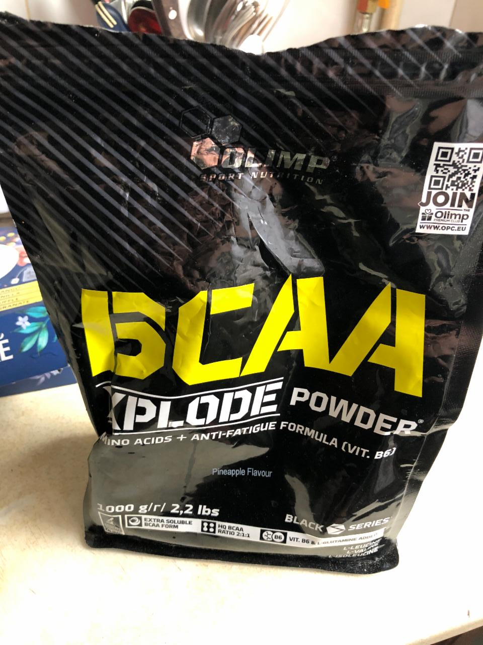 Фото - Добавка пищевая BCAA Xplode Powder со вкусом ананас Olimp Sport Nutrition