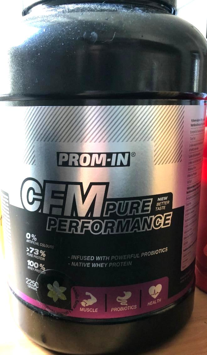 Фото - Cfm pure performance protein vanilka Prom-in
