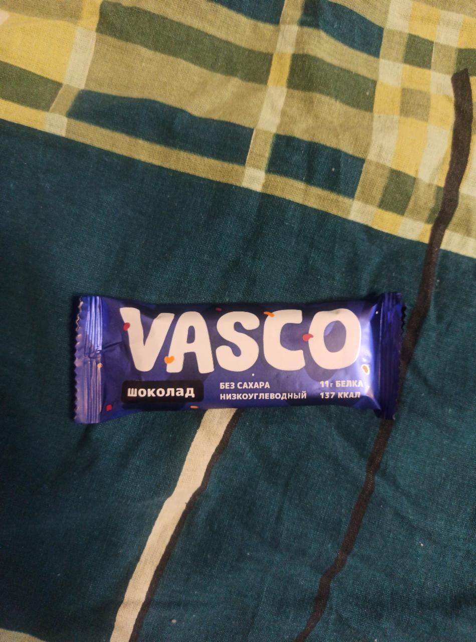 Фото - батончик низкоуглеводный шоколад Vasco