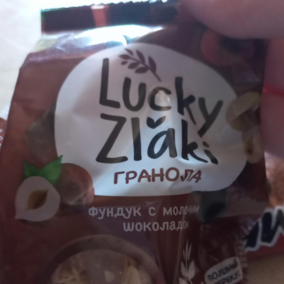 Фото - Гранола фундук с молочным шоколадом Lucky Zlaki