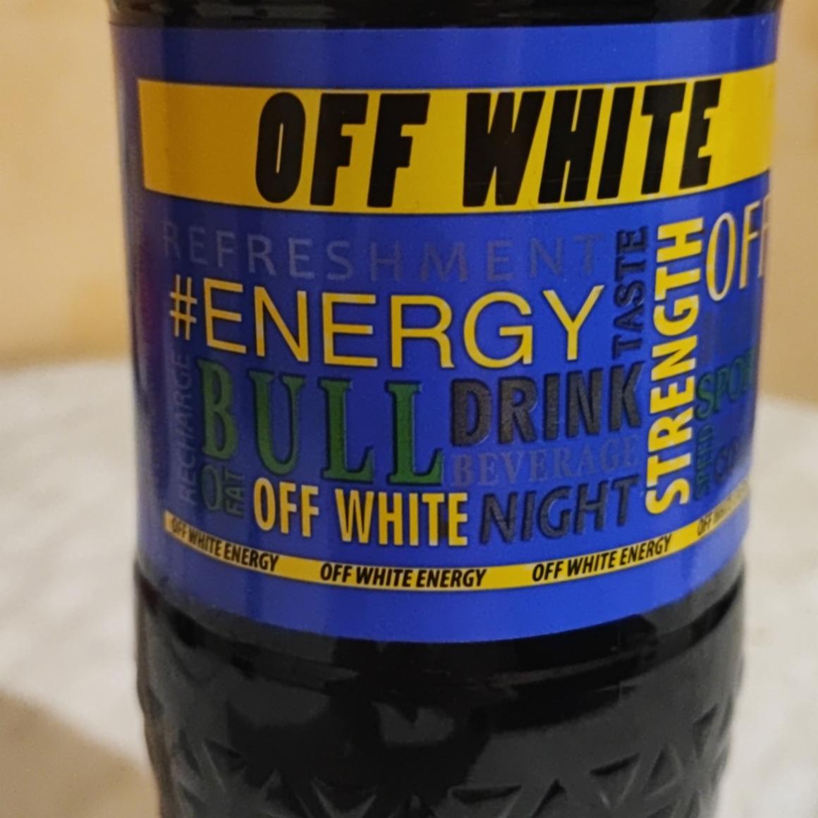 Фото - Напиток энергетический офф Вайт Off white energy