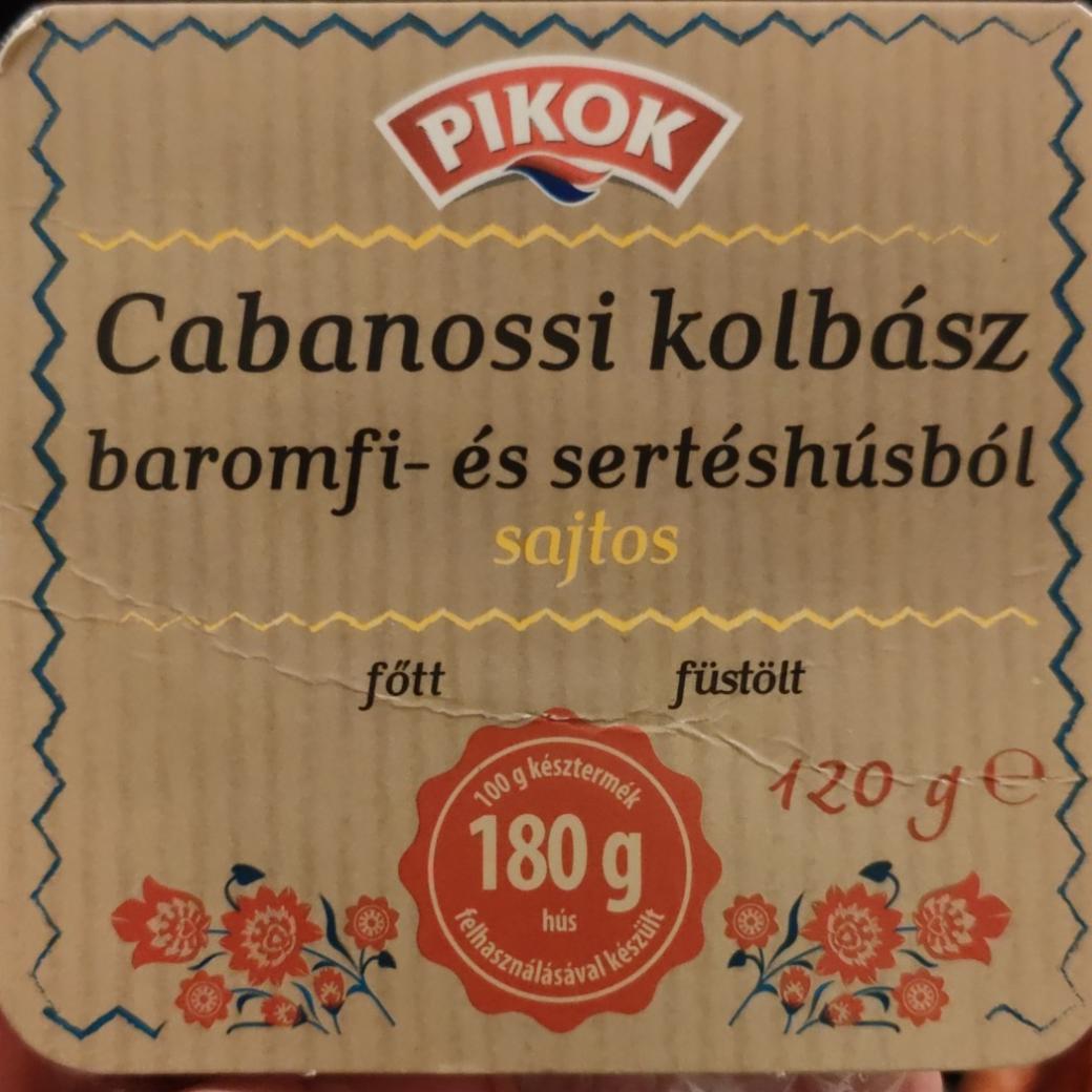 Фото - колбаски кабаносы с сыром Pikok