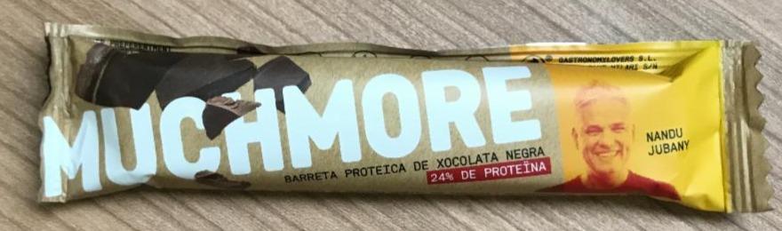 Фото - батончик протеиновый темный шоколад Muchmore