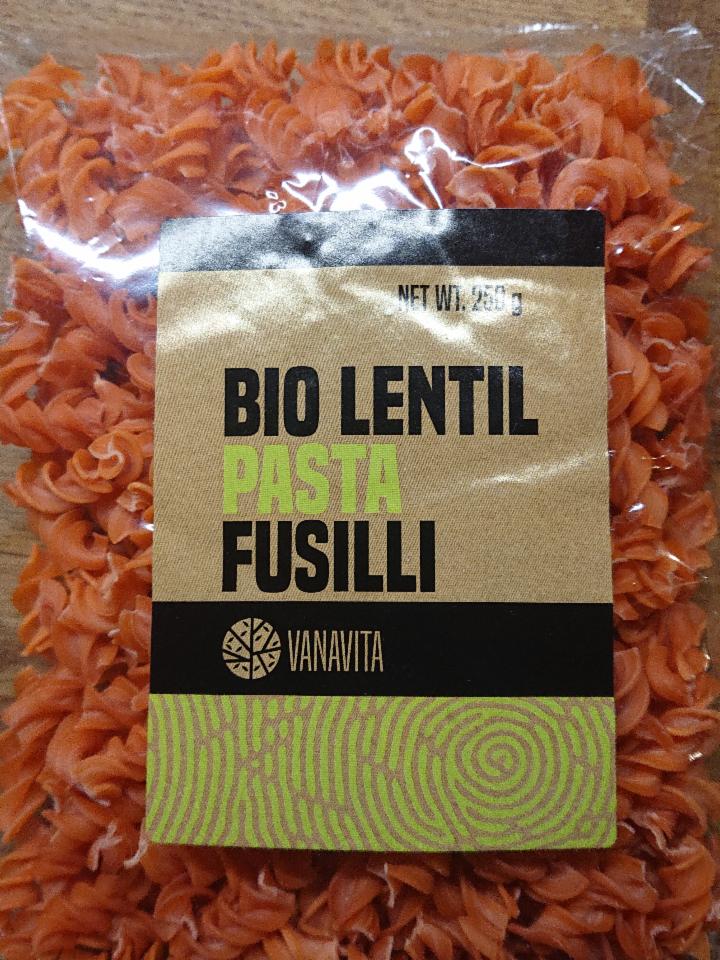 Фото - Макароны чечевичные Pasta Fusilli Bio Vanavita