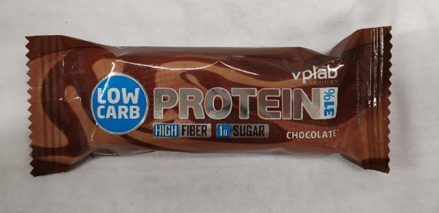 Фото - Батончик Vplab protein протеин шоколад