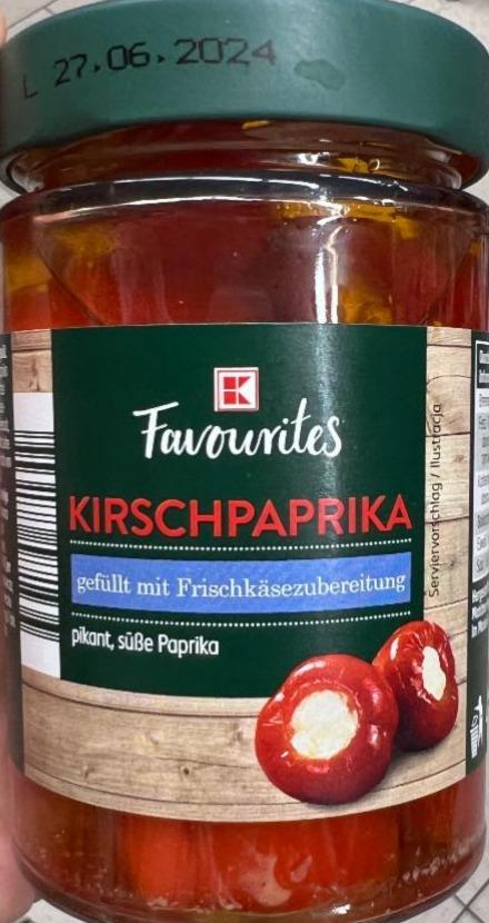 Фото - Перец со сливочным сыром Kirschpaprika K-Classic