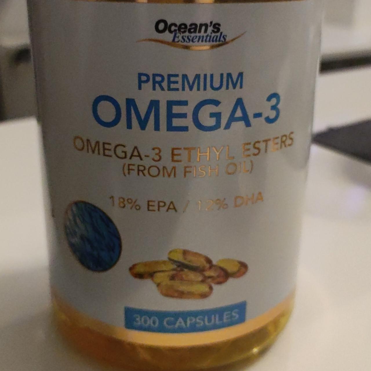 Фото - Рыбий жир omega-3 ethyl esters Ocean's Essentials