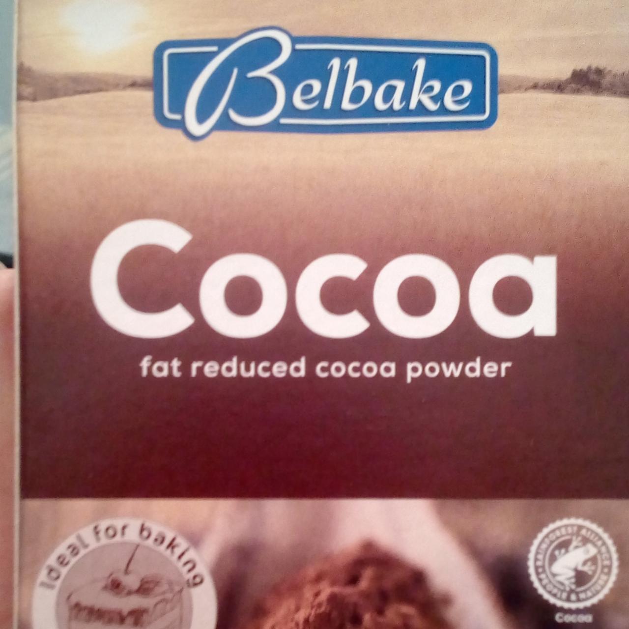 Фото - обезжиренный какао порошок Belbake