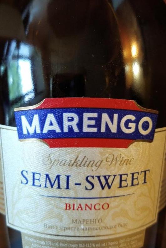 Фото - игристое вино semi-sweet Marengo