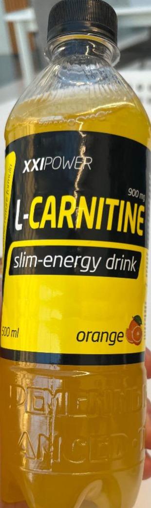 Фото - Напиток газированный L-Carnitine со вкусом апельсина XXI Power