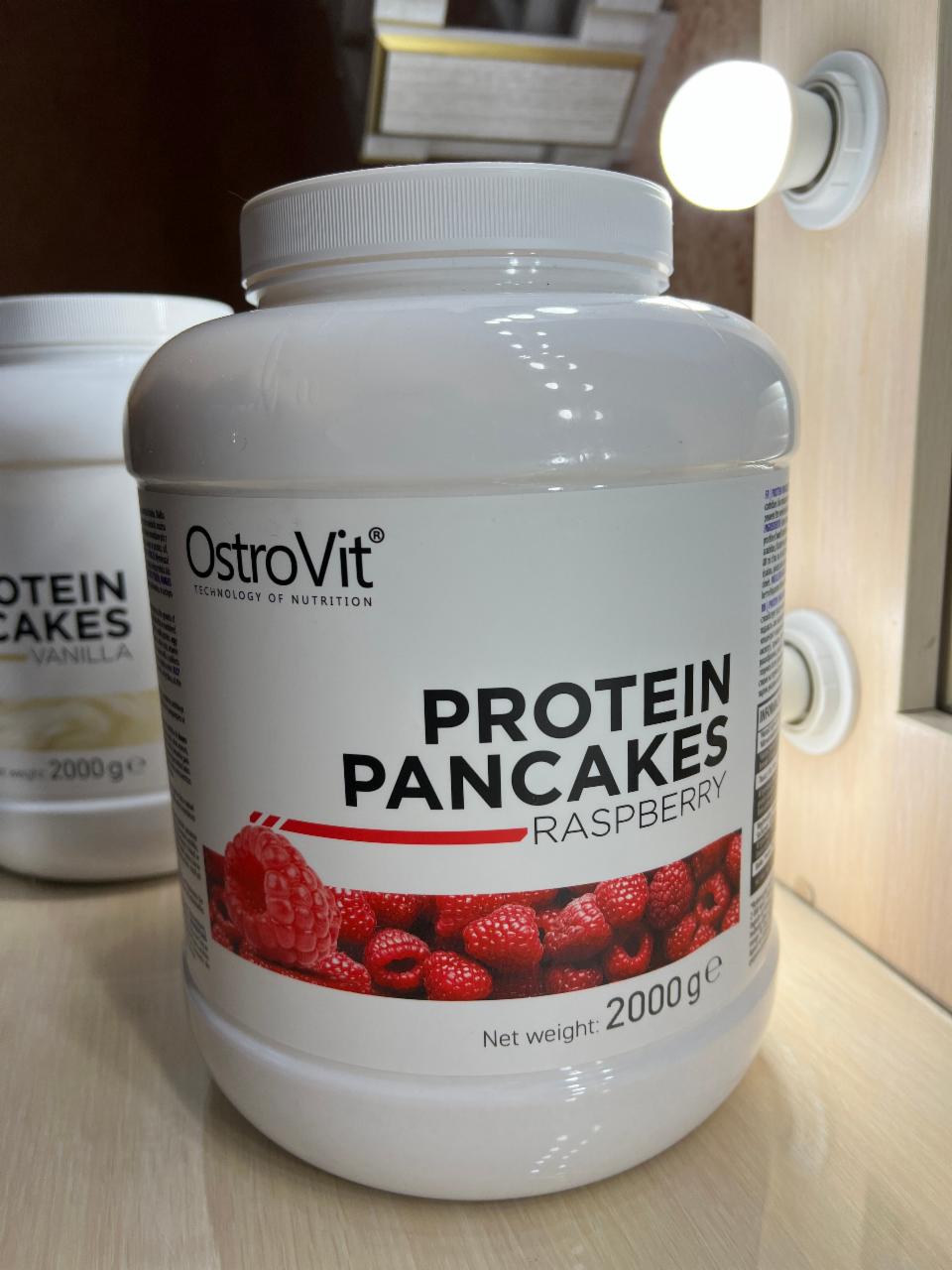 Фото - Protein Pancakes with taste-Raspberry Панкейк Протеиновые OstroVit